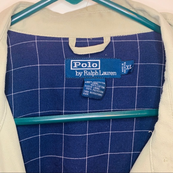 Polo Ralph Lauren Bi-Swing tan zip up jacket - Picture 4 of 15